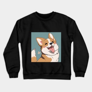 Cute and Funny Puppy Digital Download - Add Some Humor to Your Home Decor Crewneck Sweatshirt